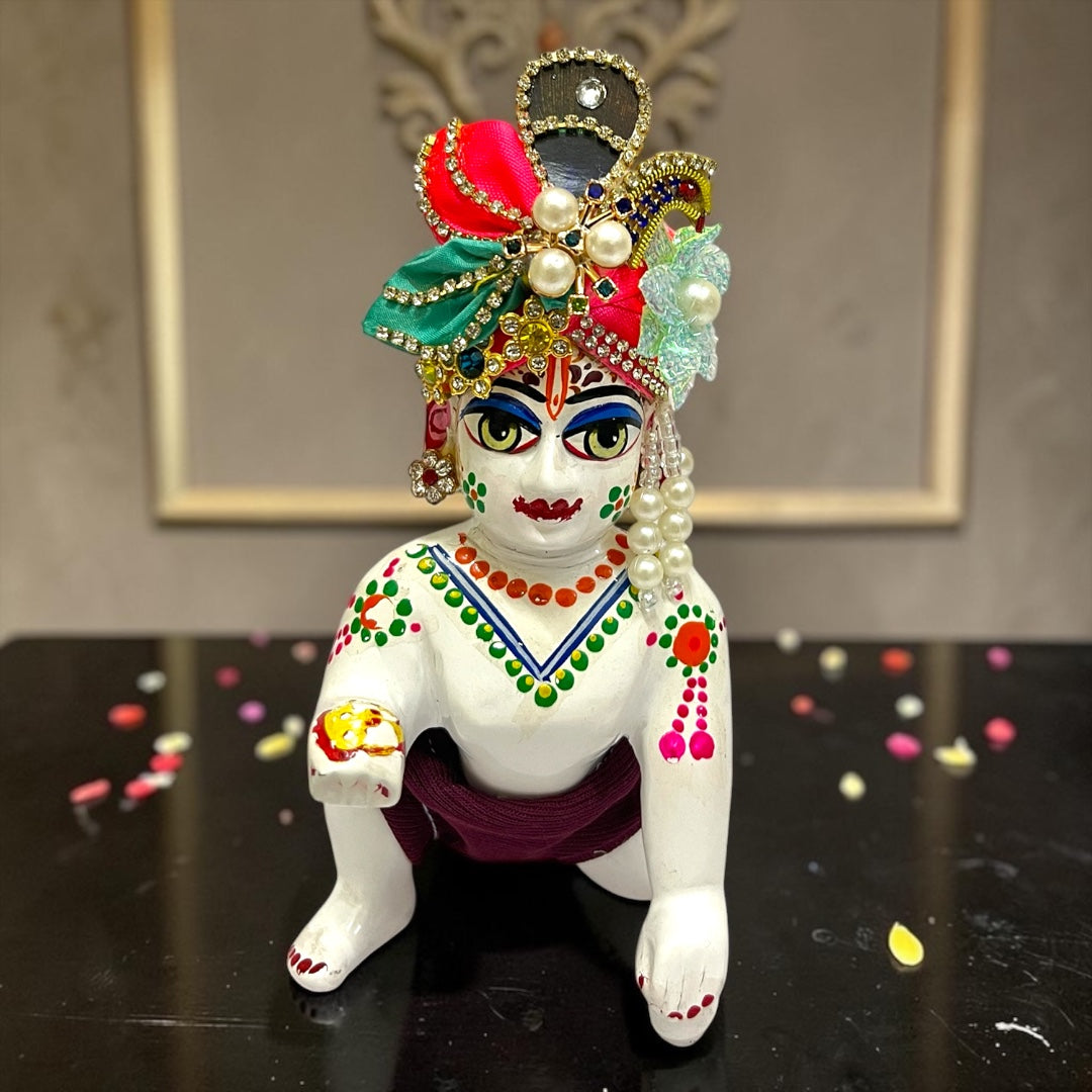 Premium Royal Designer Pagri for Laddu Gopal Ji SPC-889