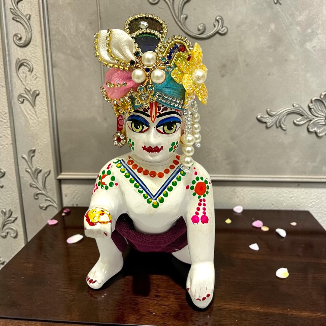 Premium Royal Designer Pagri for Laddu Gopal Ji SPC-889