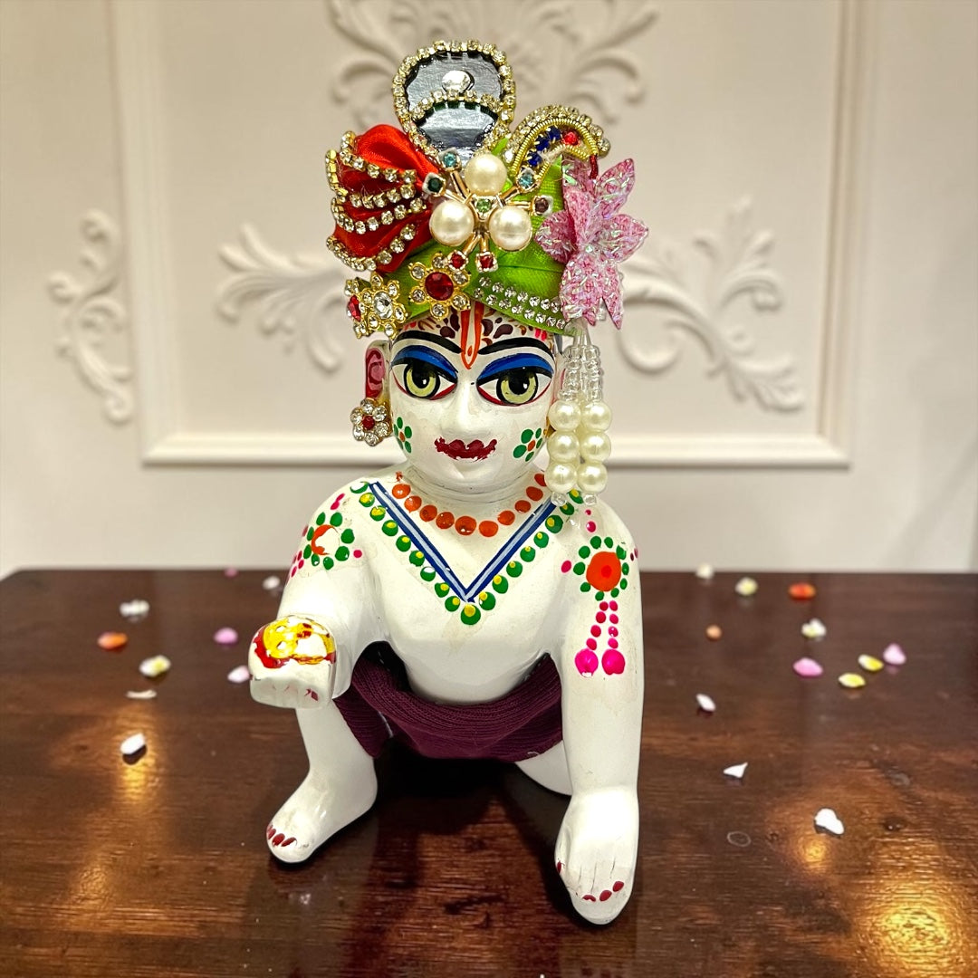 Premium Royal Designer Pagri for Laddu Gopal Ji SPC-889