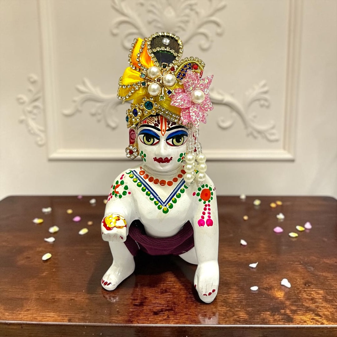 Premium Royal Designer Pagri for Laddu Gopal Ji SPC-889
