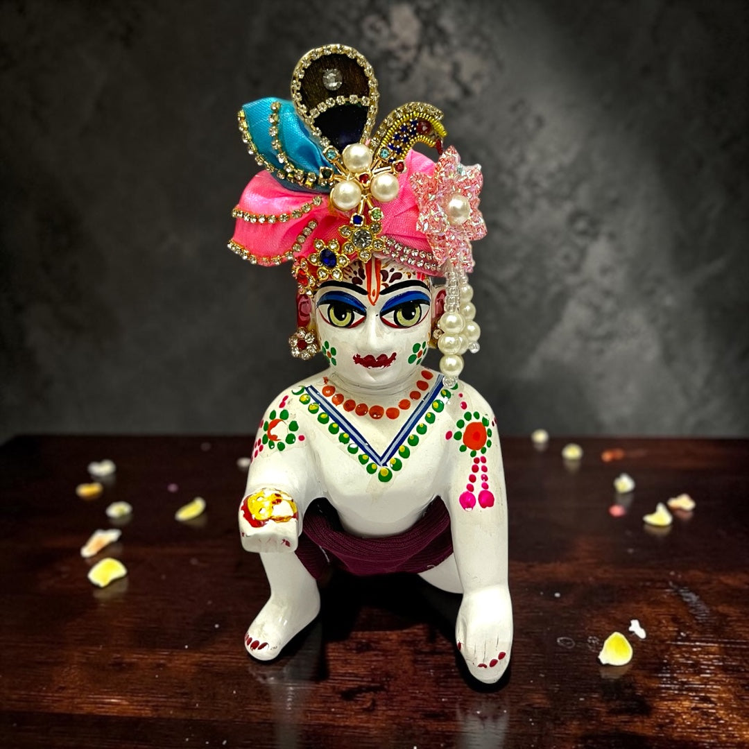 Premium Royal Designer Pagri for Laddu Gopal Ji SPC-889