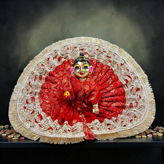 Premium Handcrafted Heavy Border Silk Laddu Gopal Ji Poshak SP-I29