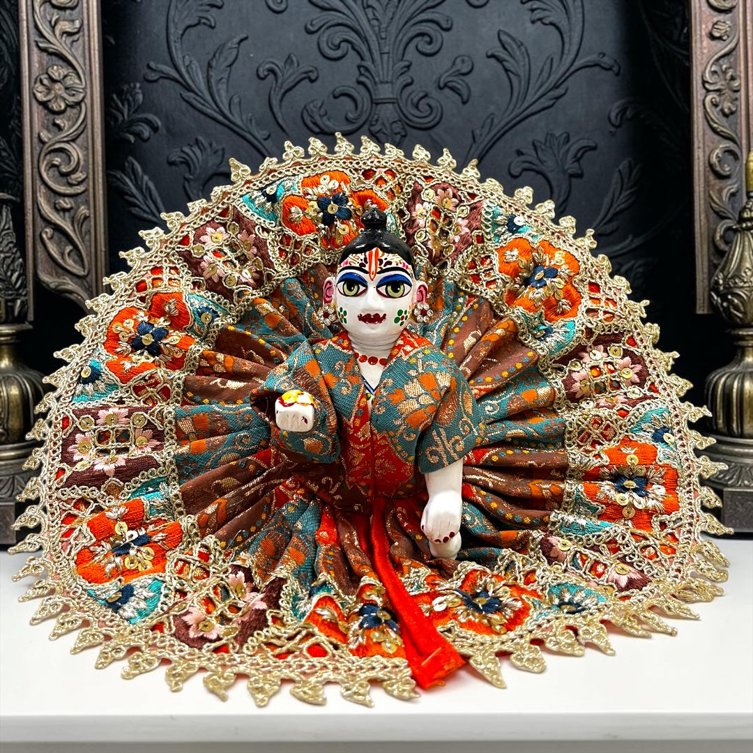 Premium Handcrafted Laddu Gopal Ji Heavy Designer Poshak SP-I27