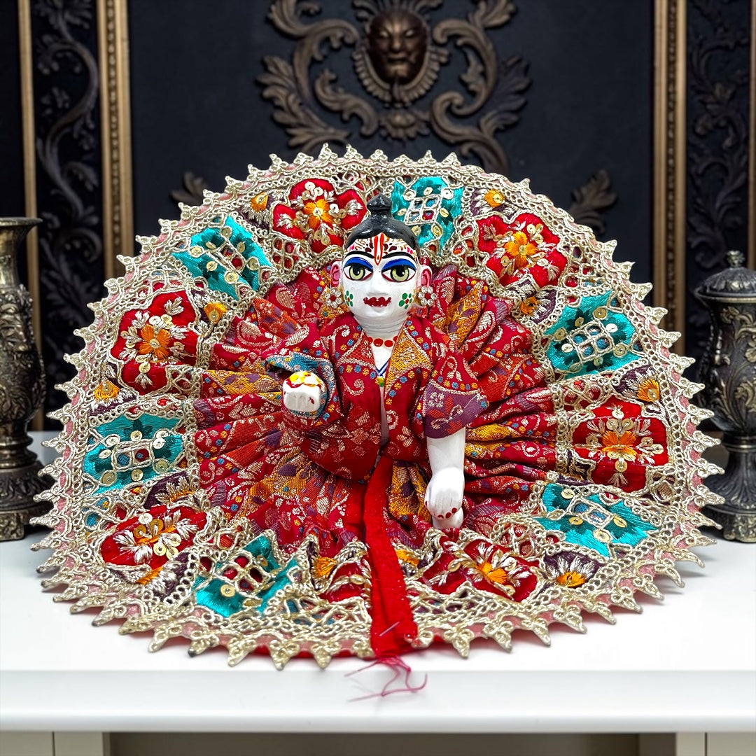 Premium Handcrafted Laddu Gopal Ji Heavy Designer Poshak SP-I27