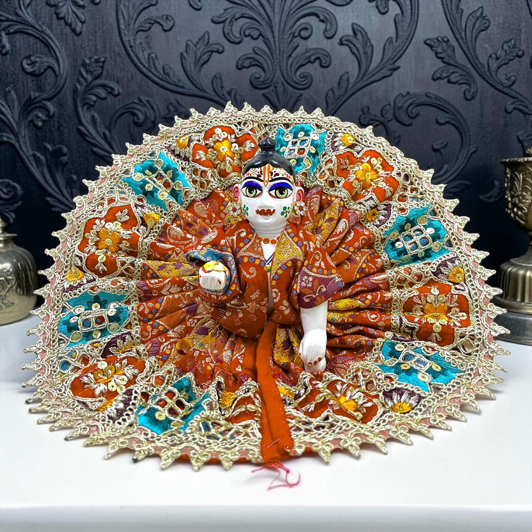 Premium Handcrafted Laddu Gopal Ji Heavy Designer Poshak SP-I27