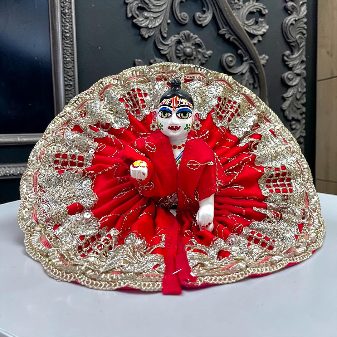 Divine Grace Laddu Gopal Ji Premium Zari Dress SP-I24