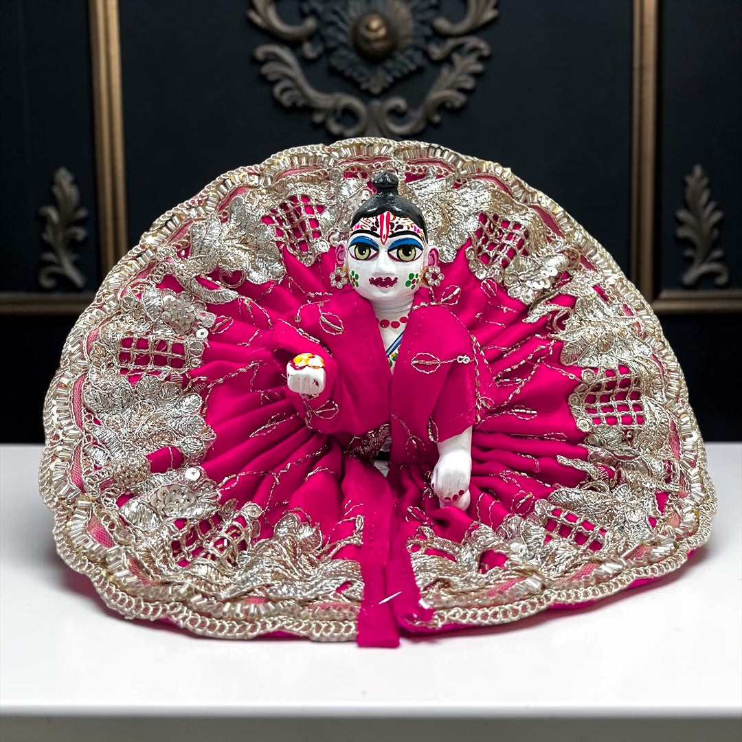 Divine Grace Laddu Gopal Ji Premium Zari Dress SP-I24