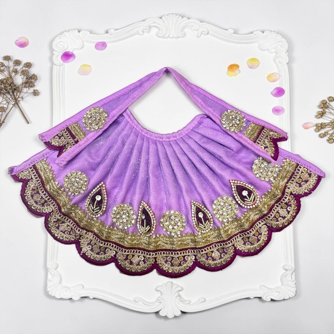 Premium Designer Lehnga Patka Heavy Scalloped Zari SP-H43