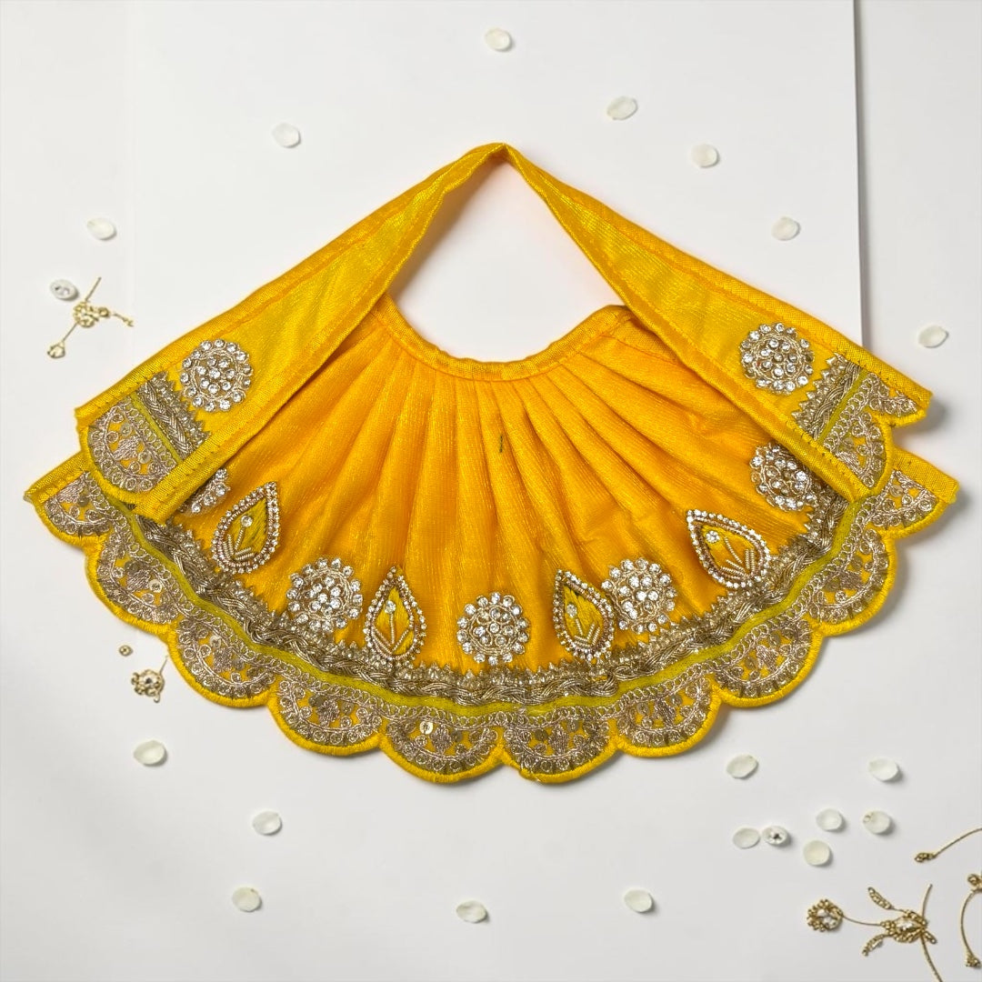 Premium Designer Lehnga Patka Heavy Scalloped Zari SP-H43