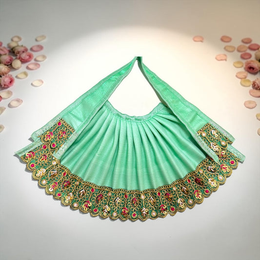 Premium Designer Silk Lehnga Patka Set SP-175