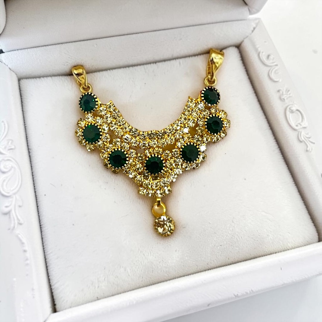 Royal Zircon (Zerkin) Chik Haar for Laddu Gopal &amp; Deity Idols (SPC-736)