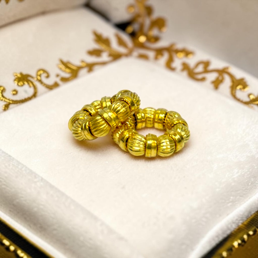 Royal Gold Finish Designer Moti Kada Set for Laddu Gopal & All Deities (SPC-658)