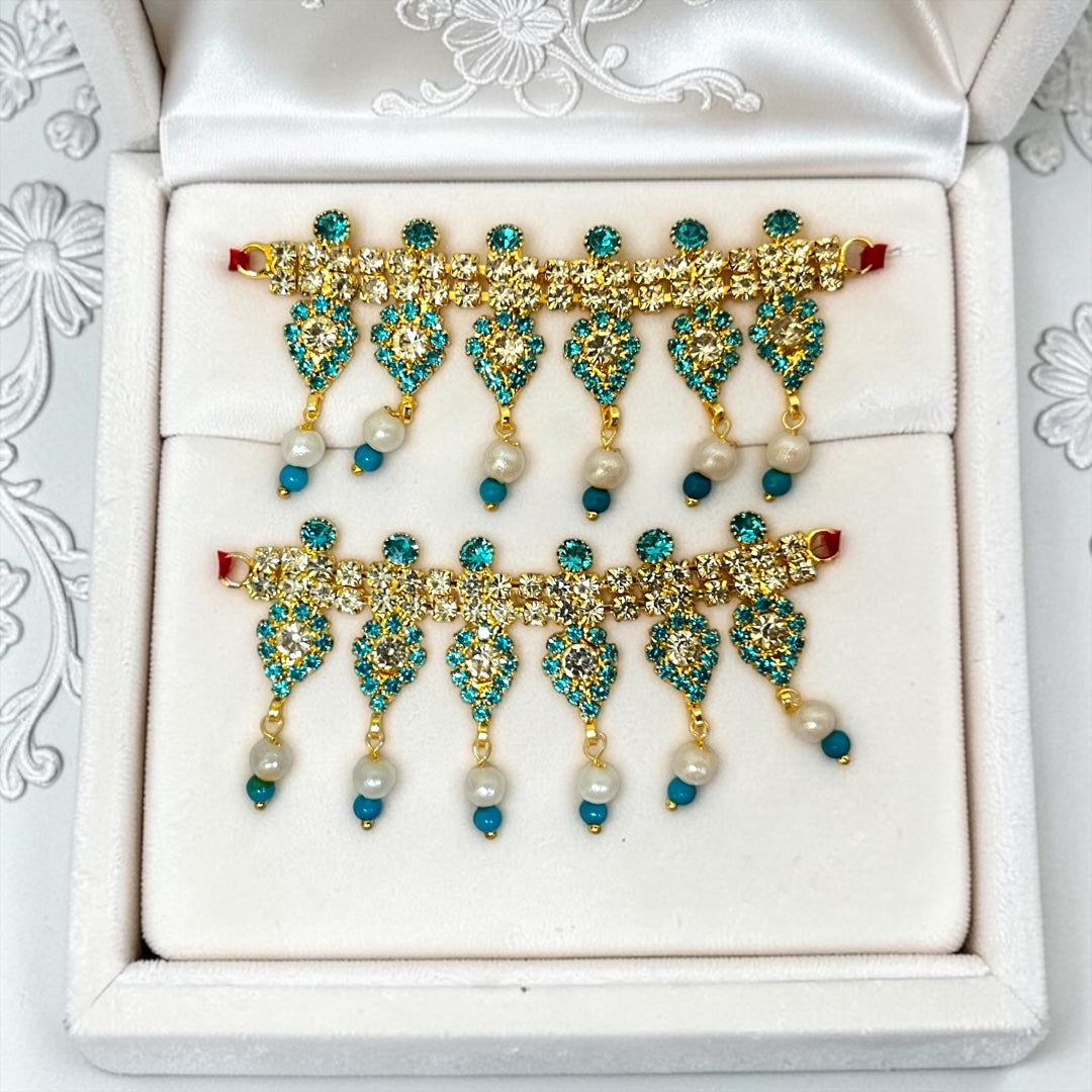 Laddu Gopal Ji payal Payal - side view | Shri Poshak, Mathura