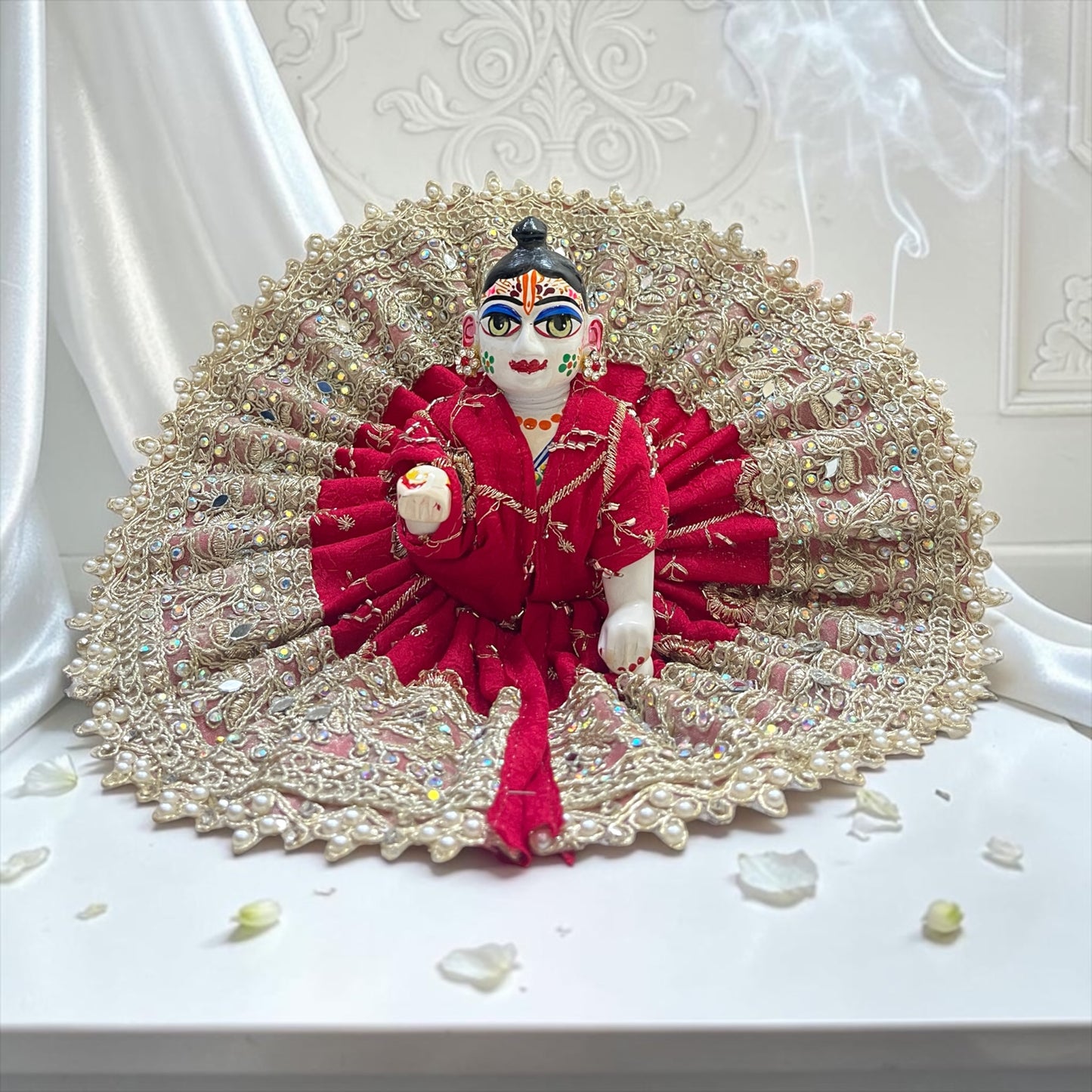Designer Janmashtami Special Premium Heavily Embellished Laddu Gopal Ji Poshak SP-I71