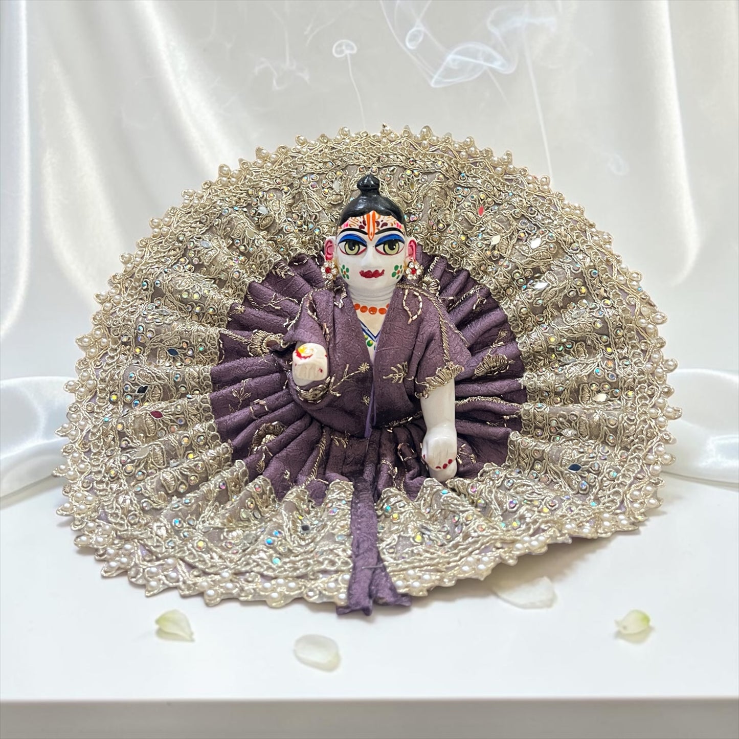 Designer Janmashtami Special Premium Heavily Embellished Laddu Gopal Ji Poshak SP-I71