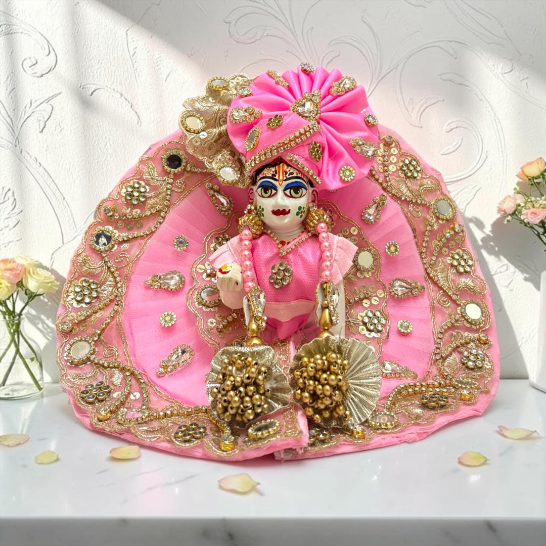 Janmashtami Special Premium Heavy Work Laddu Gopal Ji Poshak Set SP-I32