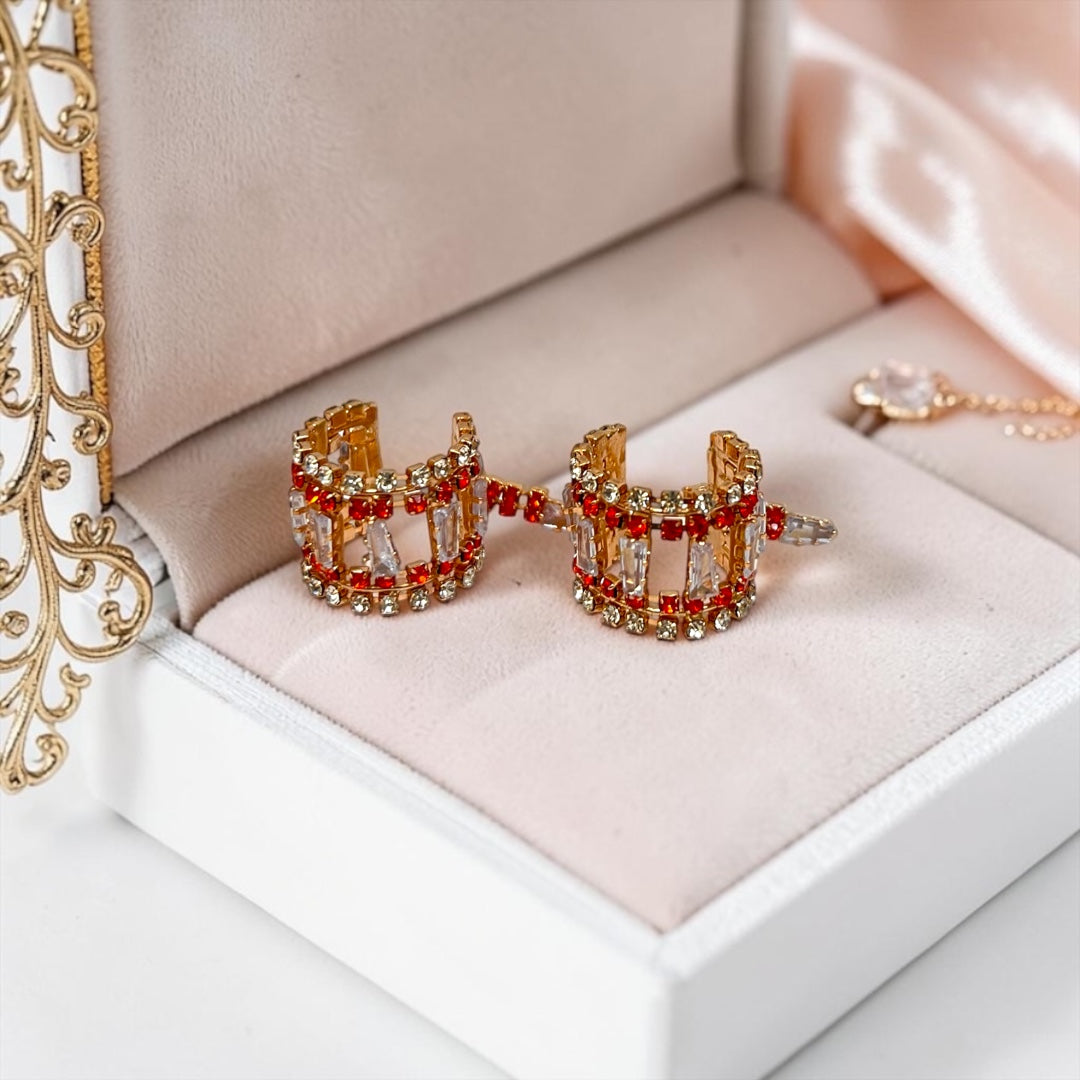 rosegold kada for Kanha Ji - close-up detail