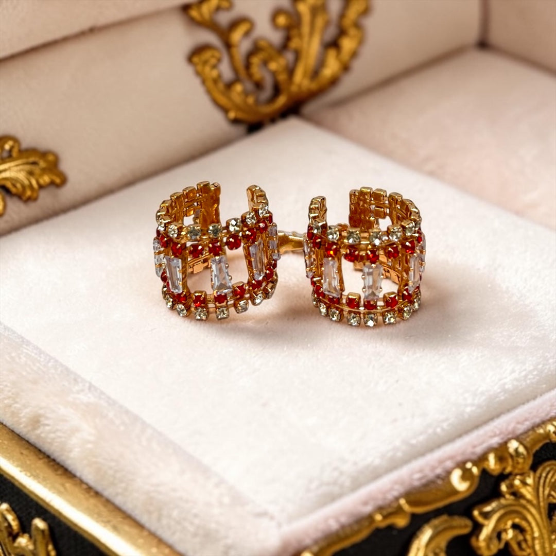 rosegold kada for Bal Gopal Ji - full set view