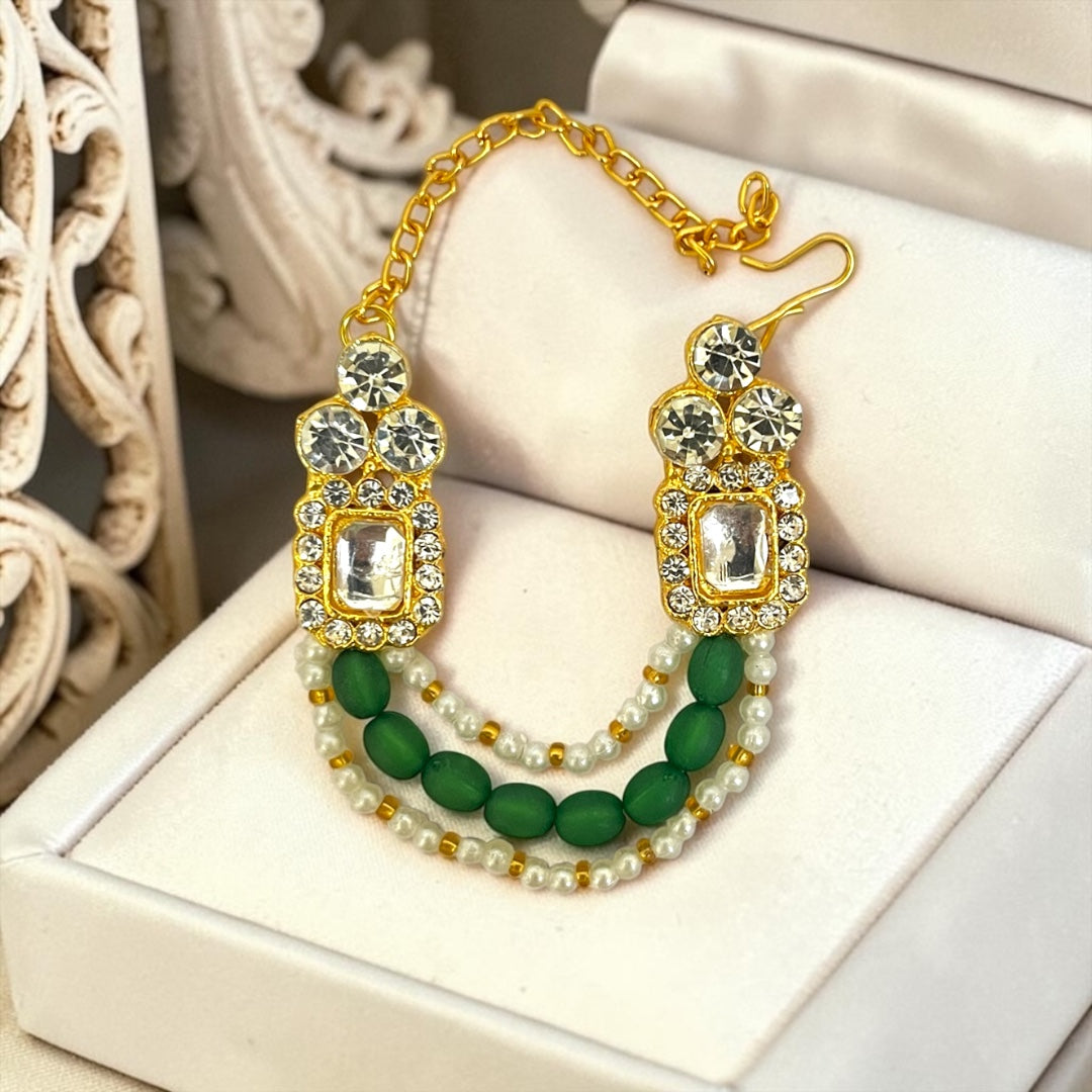 Premium Royal Kundan Moti Haar for Laddu Gopal Ji & Deity Idol SPC-750