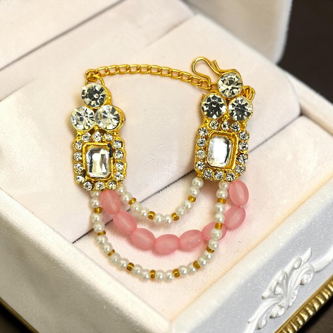 Premium Royal Kundan Moti Haar for Laddu Gopal Ji & Deity Idol SPC-750