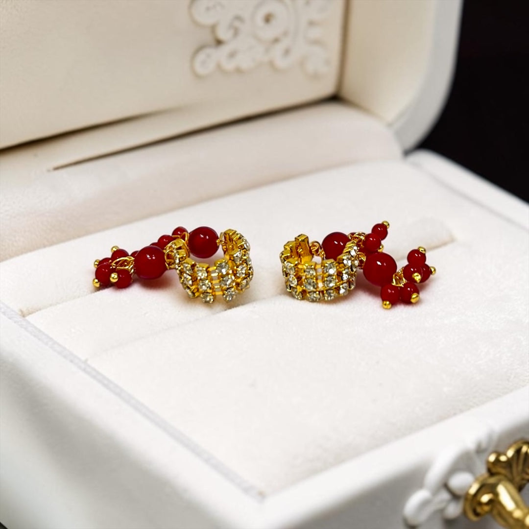 Divine Kundan & Bead Kangan Pair for Laddu Gopal Ji | Model SPC-660