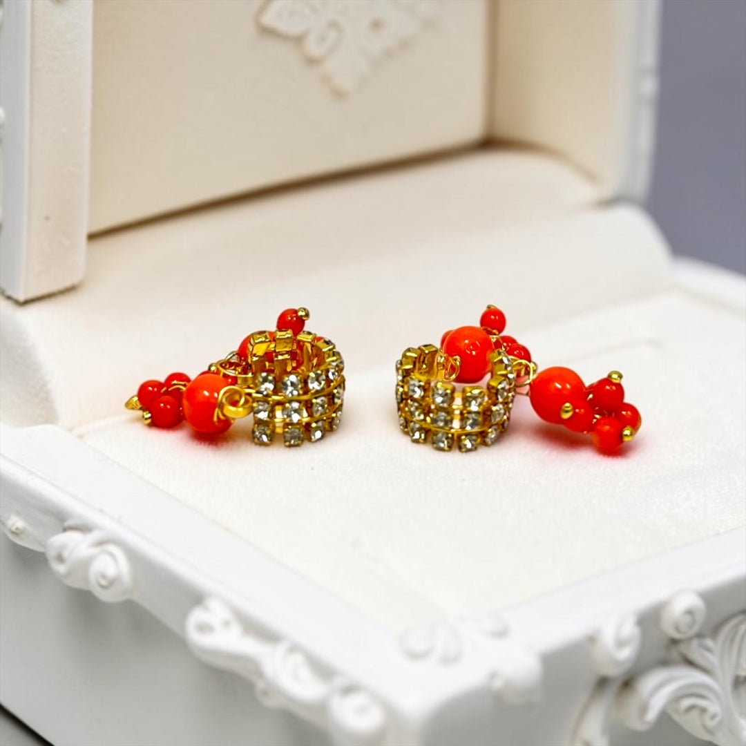 Divine Kundan & Bead Kangan Pair for Laddu Gopal Ji | Model SPC-660