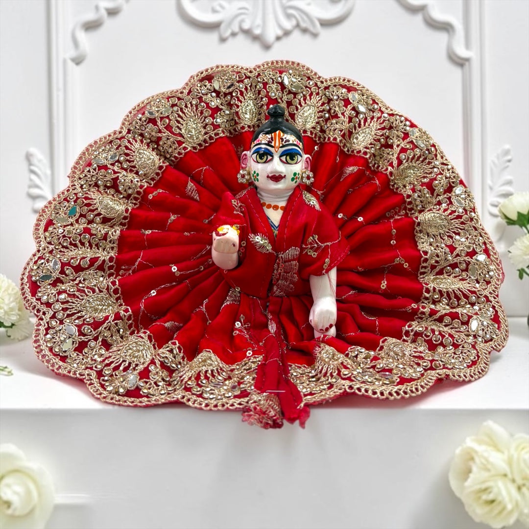 Thakur Ji poshak dress SP-192 - colour options | Shri Poshak, Mathura