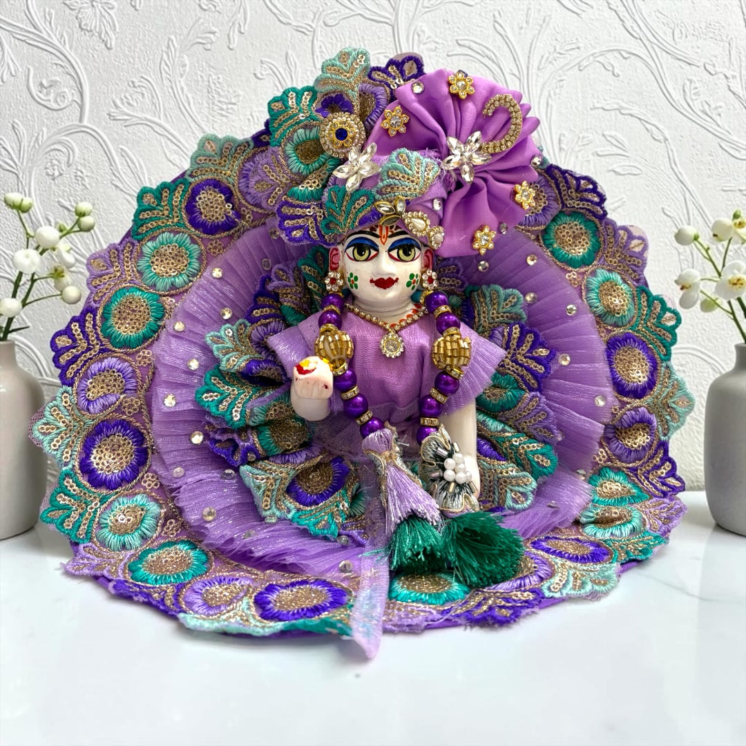 Bal Gopal vastra SP-151 - full set view | Shri Poshak, Mathura