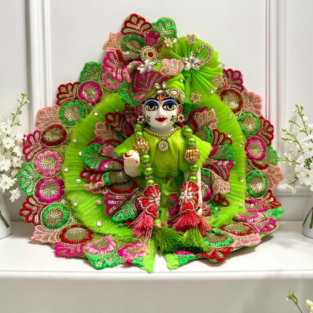 Laddu Gopal poshak SP-151 - side view | Shri Poshak, Mathura