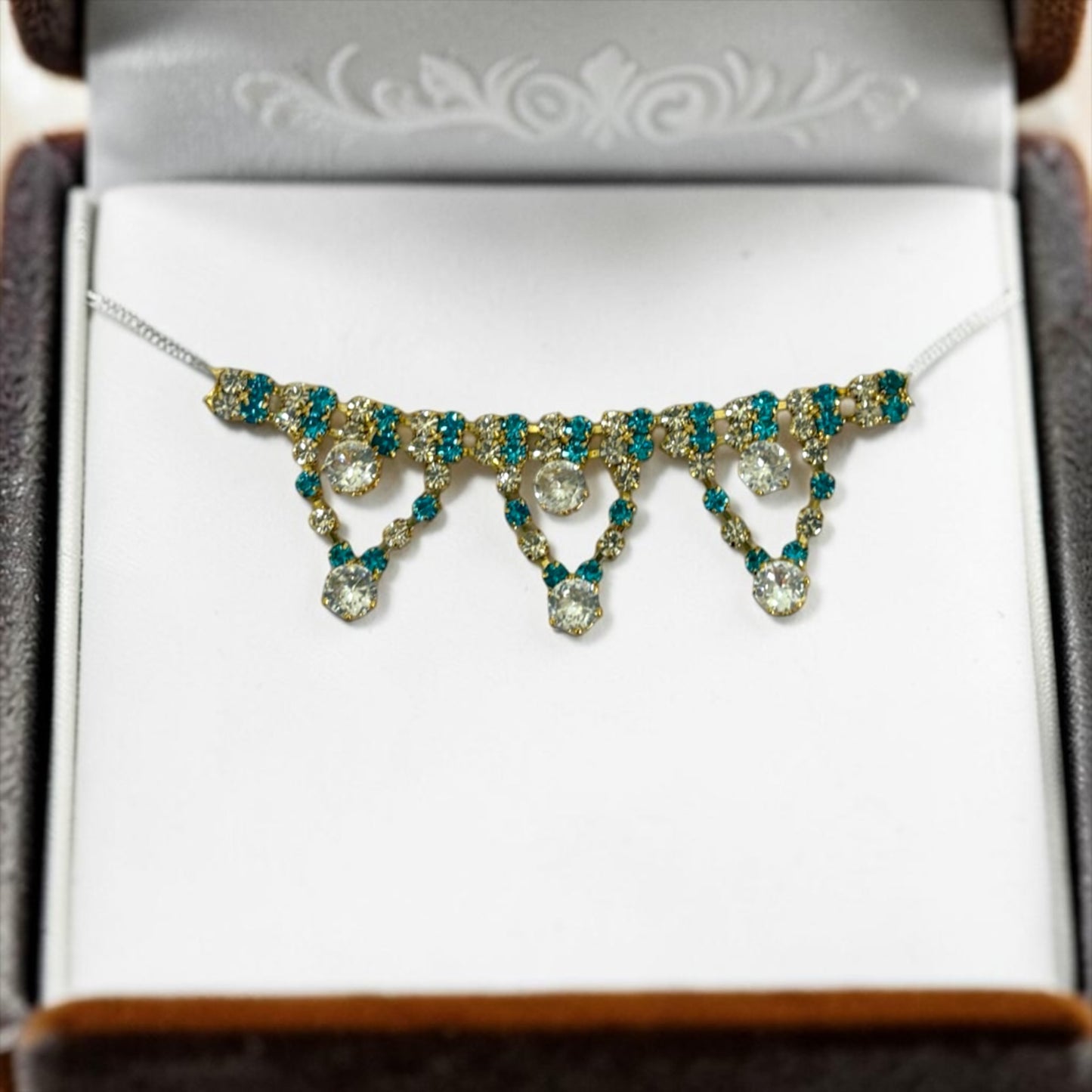 Exquisite Designer Zerkin Stone Haar (SPC-706) for Laddu Gopal Ji, Radha Krishna & All Deities