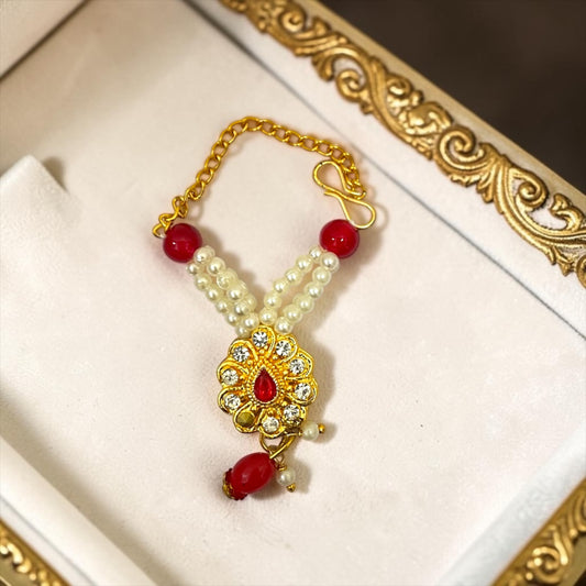 Royal Kundan Moti Mala for Laddu Gopal / Deity Idol (SPC-812)