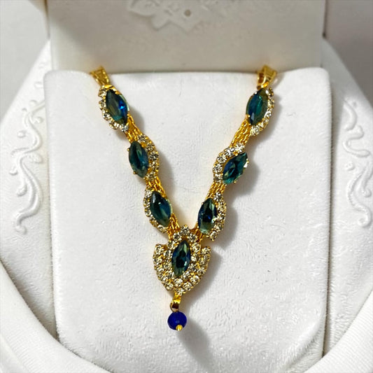 Royal Marquise-Cut Zerkin Maala for Deities – Model SPC-819