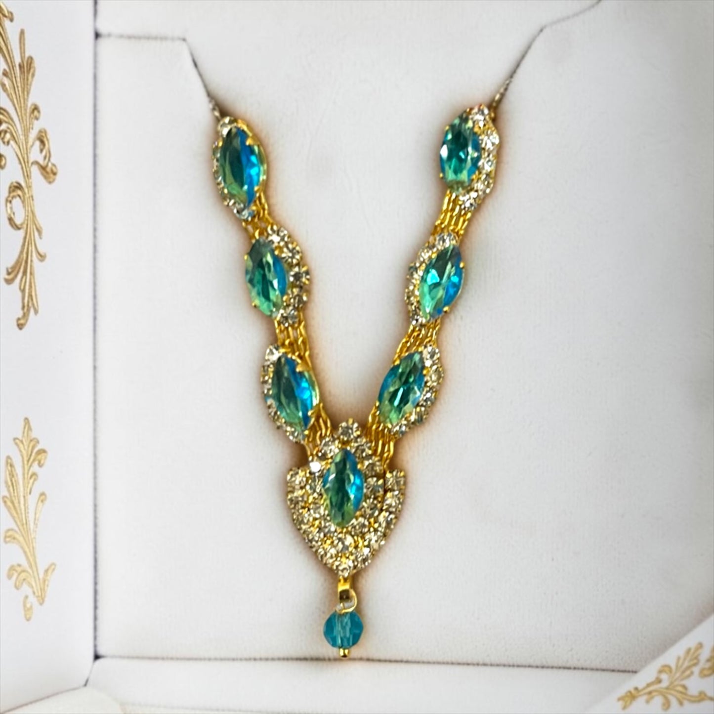 Royal Marquise-Cut Zerkin Maala for Deities – Model SPC-819
