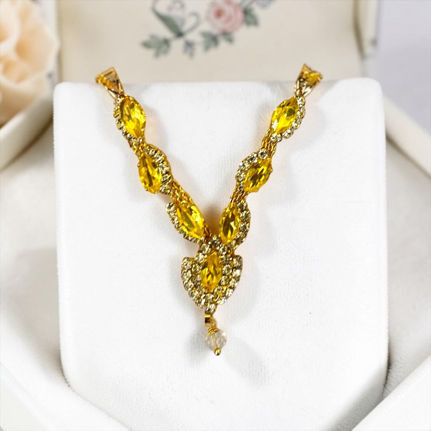 Royal Marquise-Cut Zerkin Maala for Deities – Model SPC-819