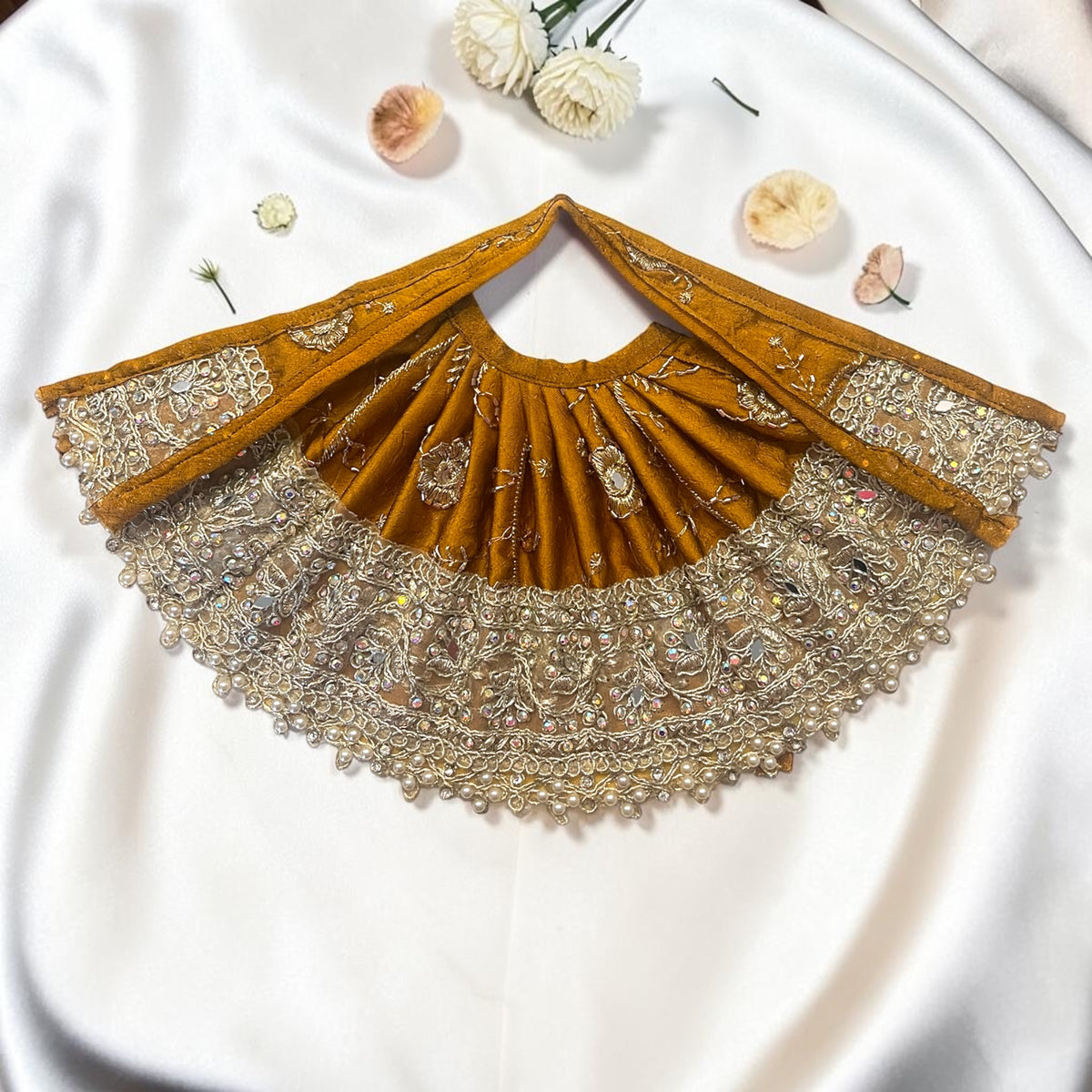 Shri Poshak Designer Heavy Zari Work Lehnga Patka (SP-I71)