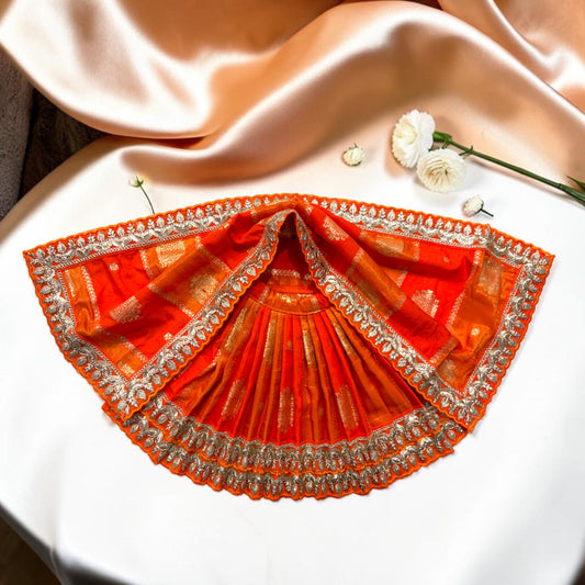 Mata Rani Navratri Special 3-Piece Zari Brocade Lehnga Set (Code: SP-I68) 🔱✨