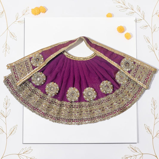 Premium Navratri Special Mata Rani Lehnga Patka Set (SP-J15)