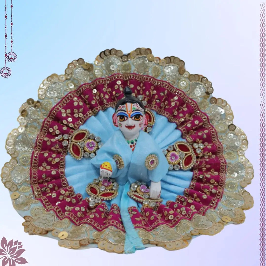 SP-E87 POSHAK FOR LADDU GOPAL JI Shriposhak.in