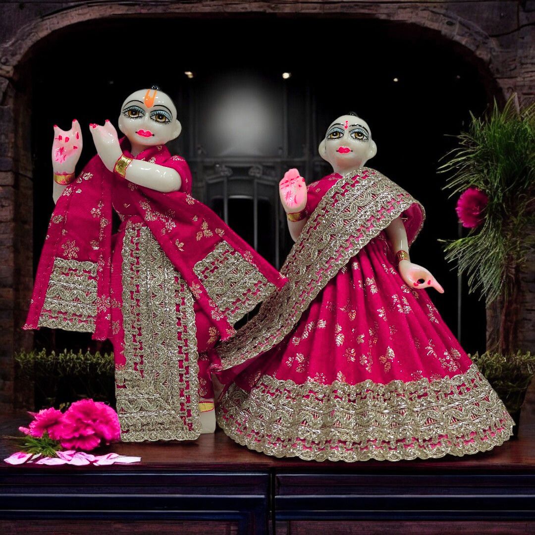 Banarasi Radha Krishna Dress SP-G75
