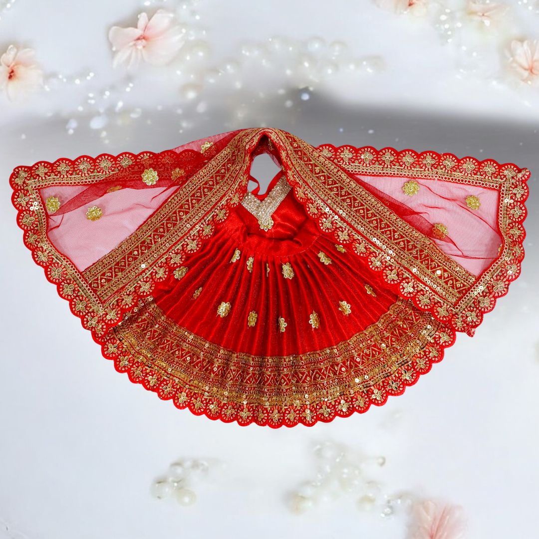 SP-G91 Red Durga Set – Dress Your Matarani in Royal Elegance