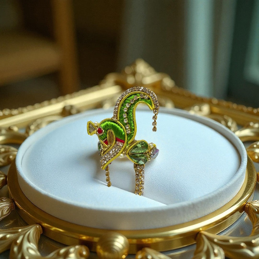 Exquisite Jardogi Mukut For Deity Idols 4475