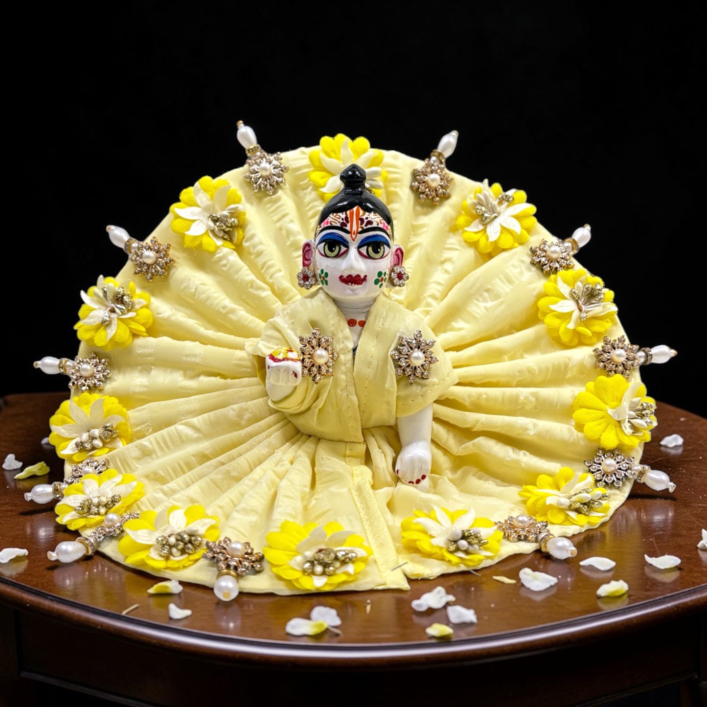 Exquisite Summer Flower Laddu Gopal Poshak SP-H93