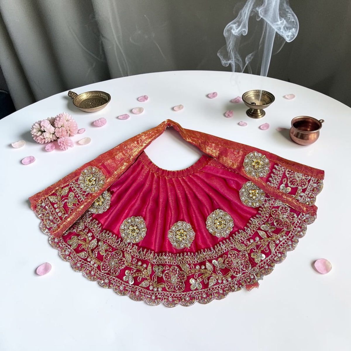 Mata Rani Navratri Special Premium Lehnga Patka Set SP-186 🔱✨