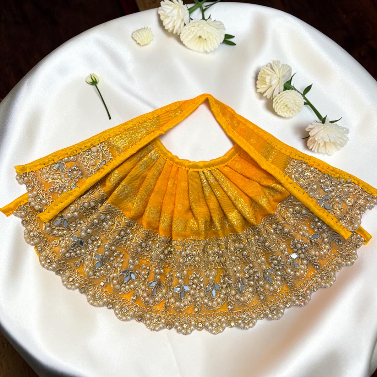 Mata Rani Navratri Special Bandhani Lehnga Patka Set (SP-170) 🔱✨