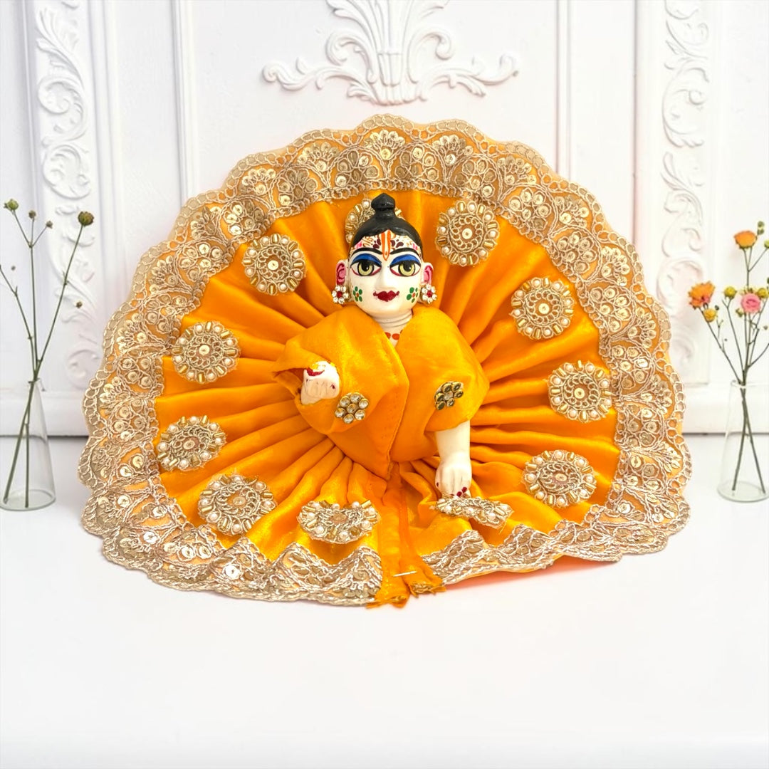 Laddu Gopal Ji poshak SP-196 - side view | Shri Poshak, Mathura