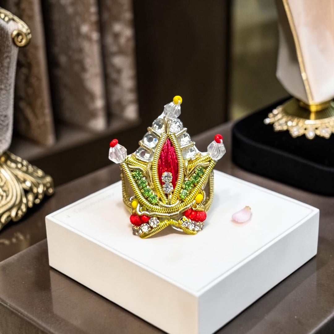 Handcrafted Premium Pearl Jardogi Mukut SP-No.171