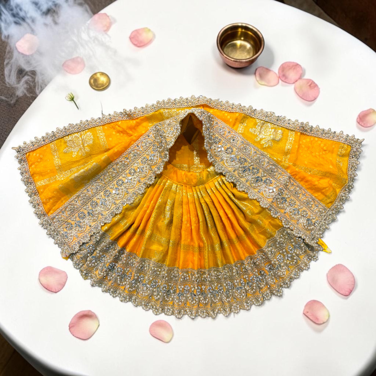 Mata Rani Navratri Special 3-Piece Bandhani Durga Set (SP-170) 🔱✨