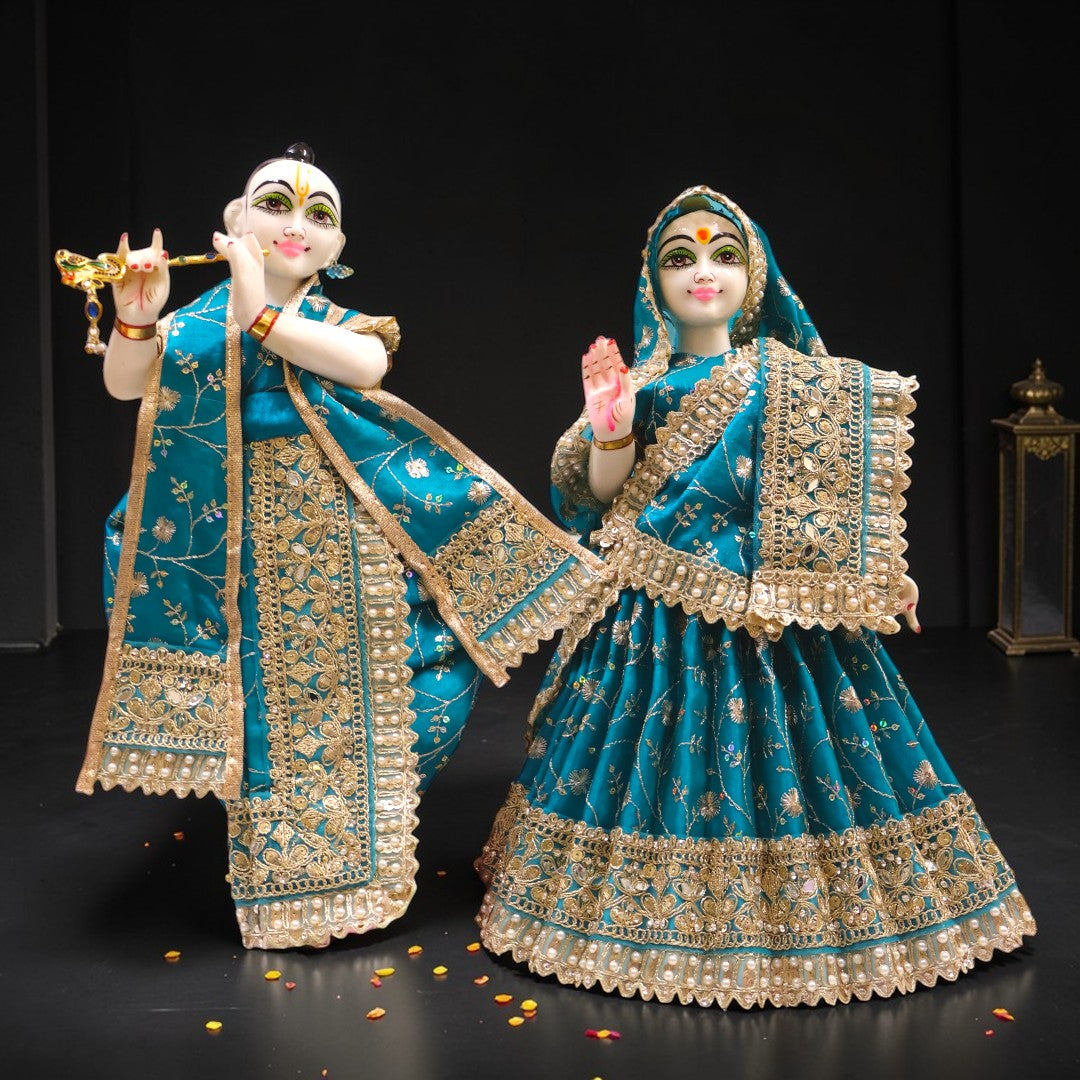 Divine Radha Krishna Designer Shringar Set  SP-H45✨