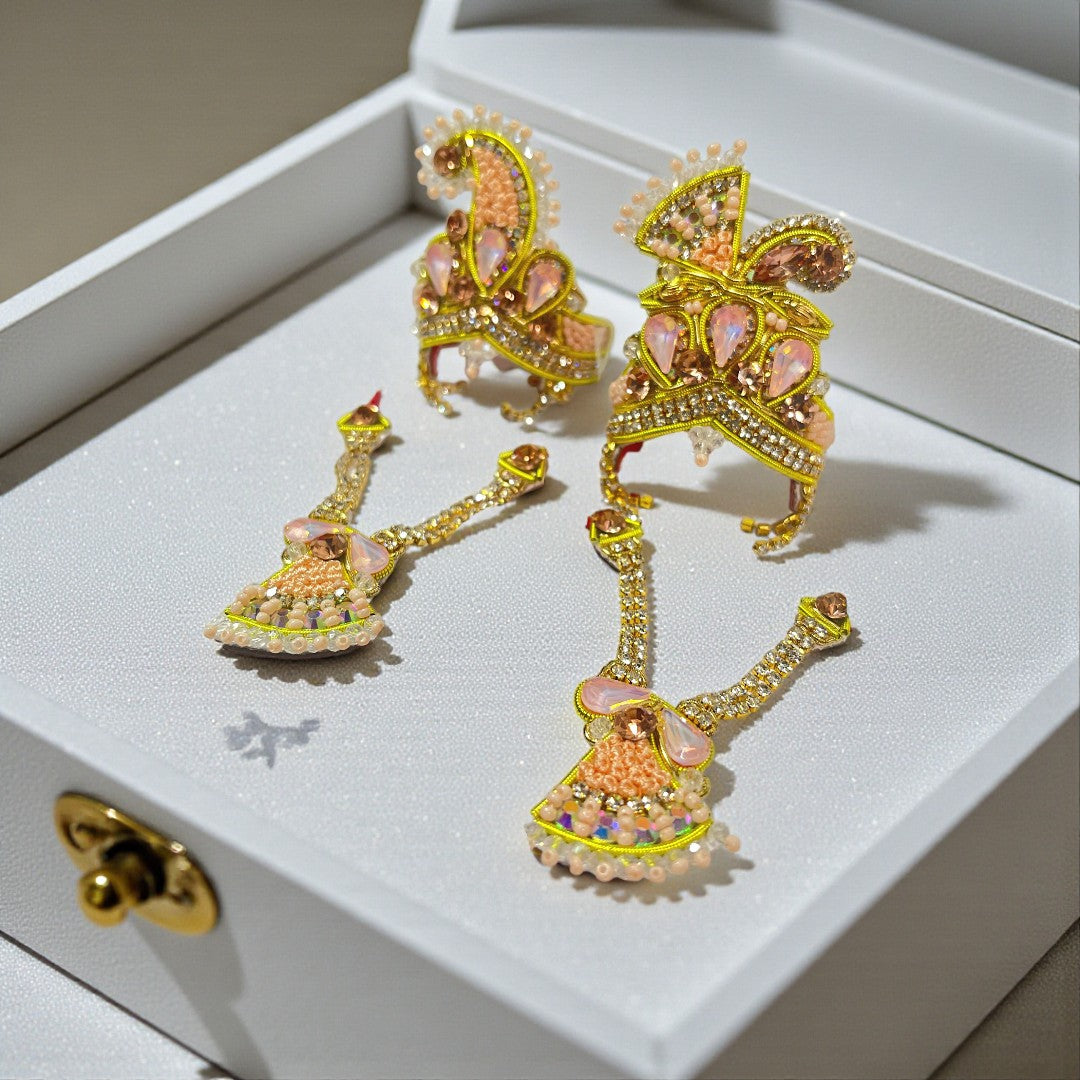 👑 Jardogi Radha Krishna Premium Shringar Set SP-4454👑