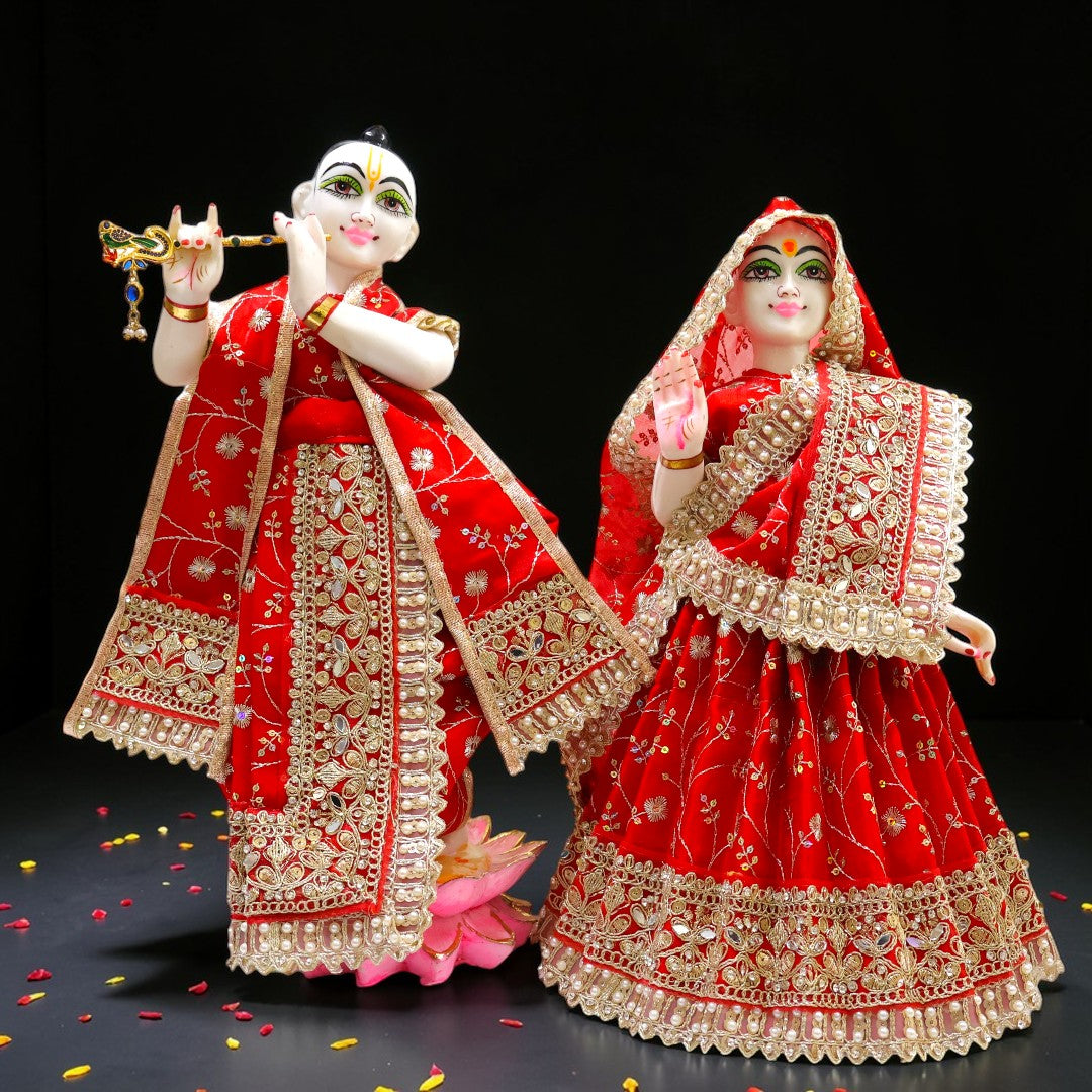 Divine Radha Krishna Designer Shringar Set  SP-H45✨